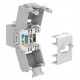 GOOBAY Keystone module RJ45 CAT 6A 90693, UTP, γκρι