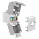 GOOBAY Keystone module RJ45 CAT 6A 90867, UTP, λευκό