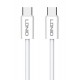 LDNIO καλώδιο USB-C LC901C, 65W PD, 480Mbps, 1m, λευκό