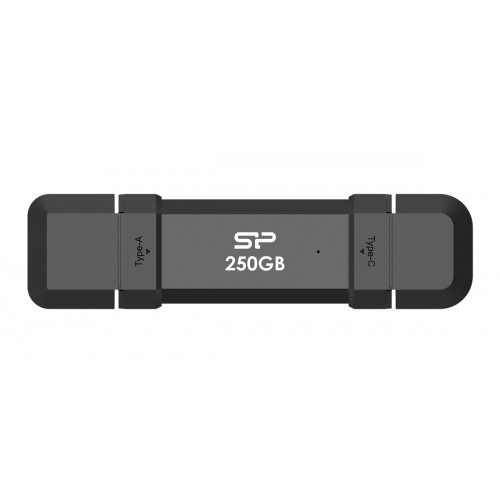 SILICON POWER εξωτερικός SSD Marvel Xtreme DS72, USB-C/USB 3.2, 250GB, μαύρο