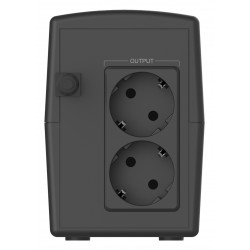 POWERTECH UPS Line Interactive PT-1296 με οθόνη, 1100VA, 660W, 2x Schuko