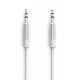 LDNIO καλώδιο ήχου 3.5mm LS-Y02, AUX, 1m, λευκό