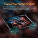 OUKITEL tablet RT9, 10.1", 6/256GB, 4G, 11000mAh, IP68/IP69K, μαύρο