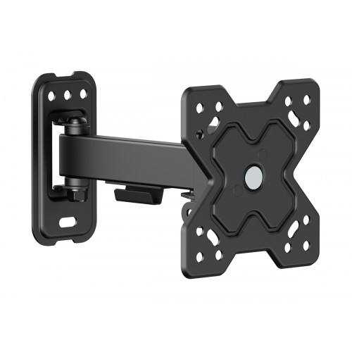 POWERTECH επιτοίχια βάση τηλεόρασης PT-1277, 13-32", έως 20kg, full motion