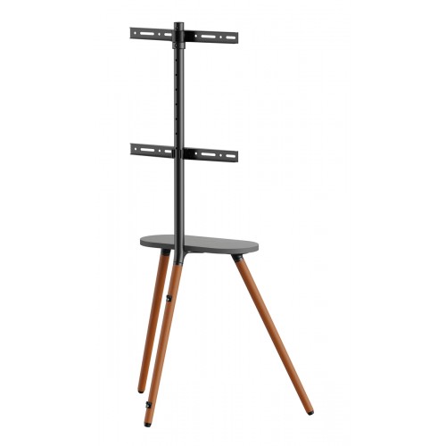 BRATECK βάση τηλεόρασης δαπέδου FS28-44F-04, 43-65", έως 35kg, με ράφι