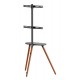 BRATECK βάση τηλεόρασης δαπέδου FS28-44F-04, 43-65", έως 35kg, με ράφι