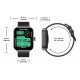 ZEBLAZE smartwatch Beyond 3 Plus, heart rate, 1.78" AMOLED, GPS, 3 ATM, μαύρο