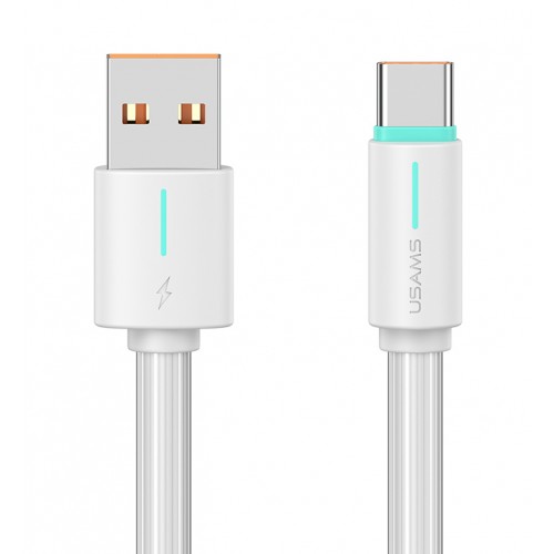 USAMS καλώδιο USB-C σε USB US-SJ732, 3A, 480Mbps, 1m, λευκό