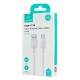 USAMS καλώδιο USB-C σε USB US-SJ708, 3A, 480Mbps, 1m, λευκό