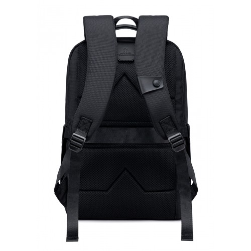 ARCTIC HUNTER τσάντα πλάτης B00671 με θήκη laptop 15.6", 16L, μαύρη