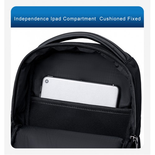 ARCTIC HUNTER τσάντα Crossbody XB00678, 5.8L, μαύρη