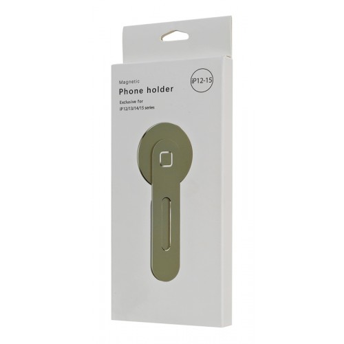 POWERTECH βάση για smartphone PT-1352, μαγνητική, ασημί