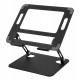 POWERTECH επιτραπέζια βάση για laptop/tablet PT-1354 έως 18.3", foldable, μαύρη