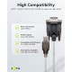 GOOBAY καλώδιο USB σε RS-232 68875, 1 Mbit/s, 1.5m, διάφανο