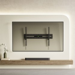 POWERTECH επιτοίχια βάση τηλεόρασης PT-1368, 43-100", έως 75kg, ρυθμιζόμενη κλίση