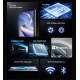 CHUWI tablet Hi10 X1 με πληκτρολόγιο, 10.1", 8/256GB, Windows 11 Home, 3400mAh, γκρι