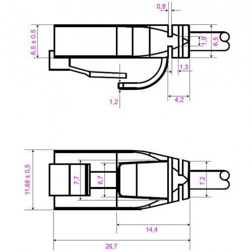 GOOBAY καλώδιο δικτύου 71547, CAT 6 U/UTP, slim, copper, 250MHz, 0.15m, μαύρο