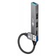 GOOBAY USB hub 74458, 4x θυρών, USB 3.2, 5Gbps, USB σύνδεση, γκρι