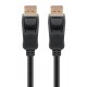 GOOBAY καλώδιο DisplayPort 74761, 16K/60Hz, 80 Gbps, 2m, μαύρο