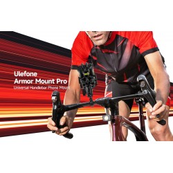 ULEFONE βάση ποδηλάτου για smartphone Armor Mount Pro AM02, μαύρη
