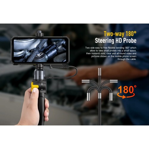 ULEFONE ενδοσκοπική κάμερα E03 για uSmart βύσμα, 1MP, IP67