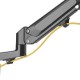 BRATECK επιτοίχια βάση τηλεόρασης LDA33-222, 23-43", έως 23kg, full motion
