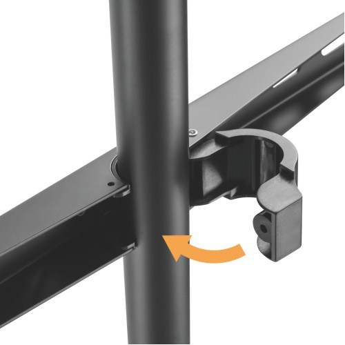 POWERTECH βάση τηλεόρασης δαπέδου PT-1400, 45-65", έως 32kg