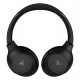DOQAUS headphones FOCUS 5, ασύρματα & ενσύρματα, Φ40mm, 1000mAh, μαύρα