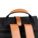 BALIDAISHU γυναικεία τσάντα πλάτης LBAG-0032, μαύρη