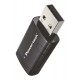 POWERTECH ασύρματος USB αντάπτορας δικτύου & Bluetooth 5.3 PT-1387, 900Mbps WiFi 6