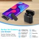 APEXEL ασύρματο μικρόφωνο APL-MIC007 με θήκη φόρτισης, USB-C, 2.4GHz, μαύρο