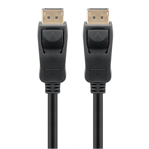 GOOBAY καλώδιο DisplayPort 74744, 8K/120Hz, 40 Gbps, 2m, μαύρο