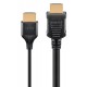 GOOBAY καλώδιο HDMI 75298 με Ethernet, slim, 8K/60Hz, 48 Gbps, 1m, μαύρο