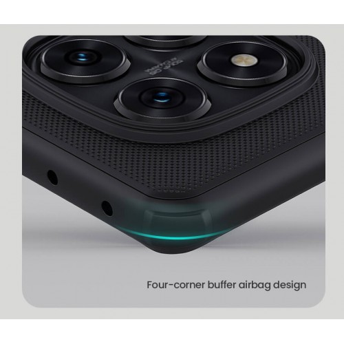 NILLKIN θήκη Super Frosted Shield Pro για Xiaomi Redmi Note 14 Pro, μαύρη
