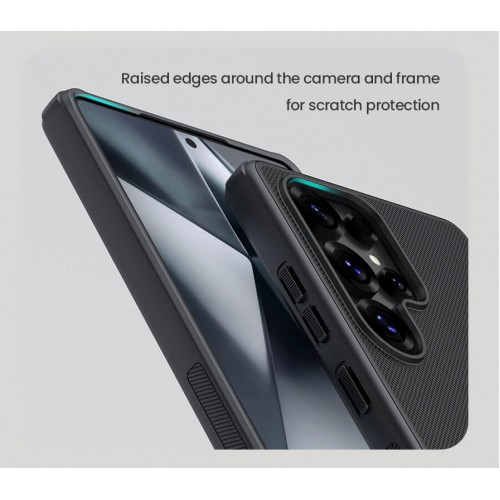 NILLKIN θήκη Super Frosted Shield Pro Magnetic για Samsung Galaxy S25 Ultra, μαύρη