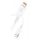 KAKUSIGA καλώδιο Lightning σε USB KSC-805, 2.4A, 480Mbps, 1m, λευκό