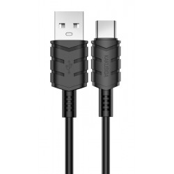 KAKUSIGA καλώδιο USB-C σε USB KSC-710, 3A, 480Mbps, 1.2m, μαύρο