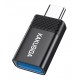 KAKUSIGA αντάπτορας USB-C σε USB KSC-1406, 5Gbps, 4A, μαύρος