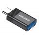 KAKUSIGA αντάπτορας USB-C σε USB KSC-1406, 5Gbps, 4A, μαύρος