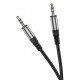 KAKUSIGA καλώδιο ήχου 3.5mm KSC-892, AUX, 1m, μαύρο