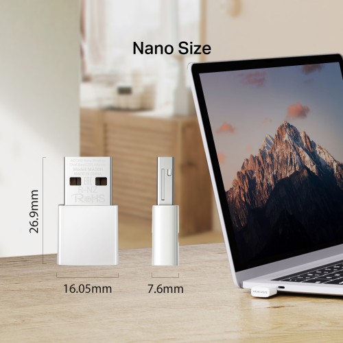 MERCUSYS ασύρματος USB αντάπτορας δικτύου MA30N, AC1300, Ver 1.0