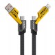 POWERTECH καλώδιο USB-C/USB σε USB-C/Lightning PTR-0164, 65W, 480Mbps, 1m, μαύρο