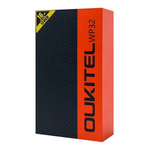 OUKITEL smartphone WP32, 6", 4/128GB, 6300mAh, IP68/IP69K/MIL-STD-810H, πορτοκαλί