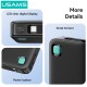 USAMS power bank CD224 με καλώδιο USB-C, 2x θύρες εξόδου, 10000mAh, 20W, μαύρο
