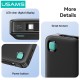 USAMS power bank CD225 με καλώδιο Lightning, 2x θύρες εξόδου, 10000mAh, 20W, λευκό