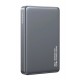 USAMS power bank CD242, magnetic wireless, USB-C έξοδος, 10000mAh, 20W, γκρι