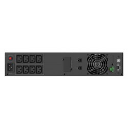 POWERTECH UPS Line Interactive PT-1409 για rack 2U, με οθόνη, 3000VA/2100W, 8x AC output
