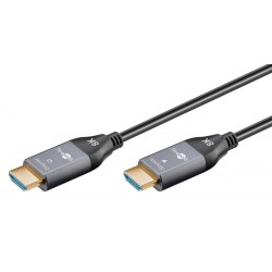 GOOBAY καλώδιο HDMI 2.1 76277 με Ethernet, AOC, 8K/60Hz, 48 Gbps, 40m, μαύρο