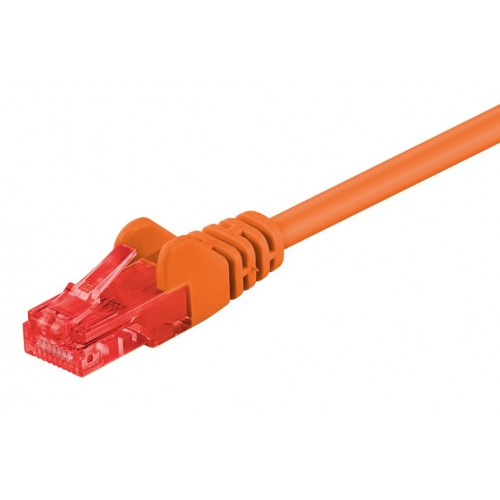 GOOBAY καλώδιο δικτύου 95262, CAT 6 U/UTP, CCA, 250MHz, 1m, πορτοκαλί