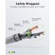 GOOBAY καλώδιο δικτύου 91603, CAT 7 S/FTP, copper, 500MHz, 2m, γκρι